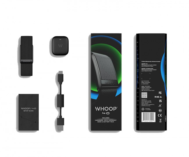 Фітнес-браслет WHOOP 4.0 Onyx з підпискою на 12 міс.